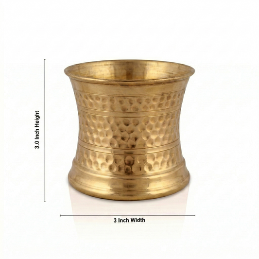 Brass Panchapatra for Puja