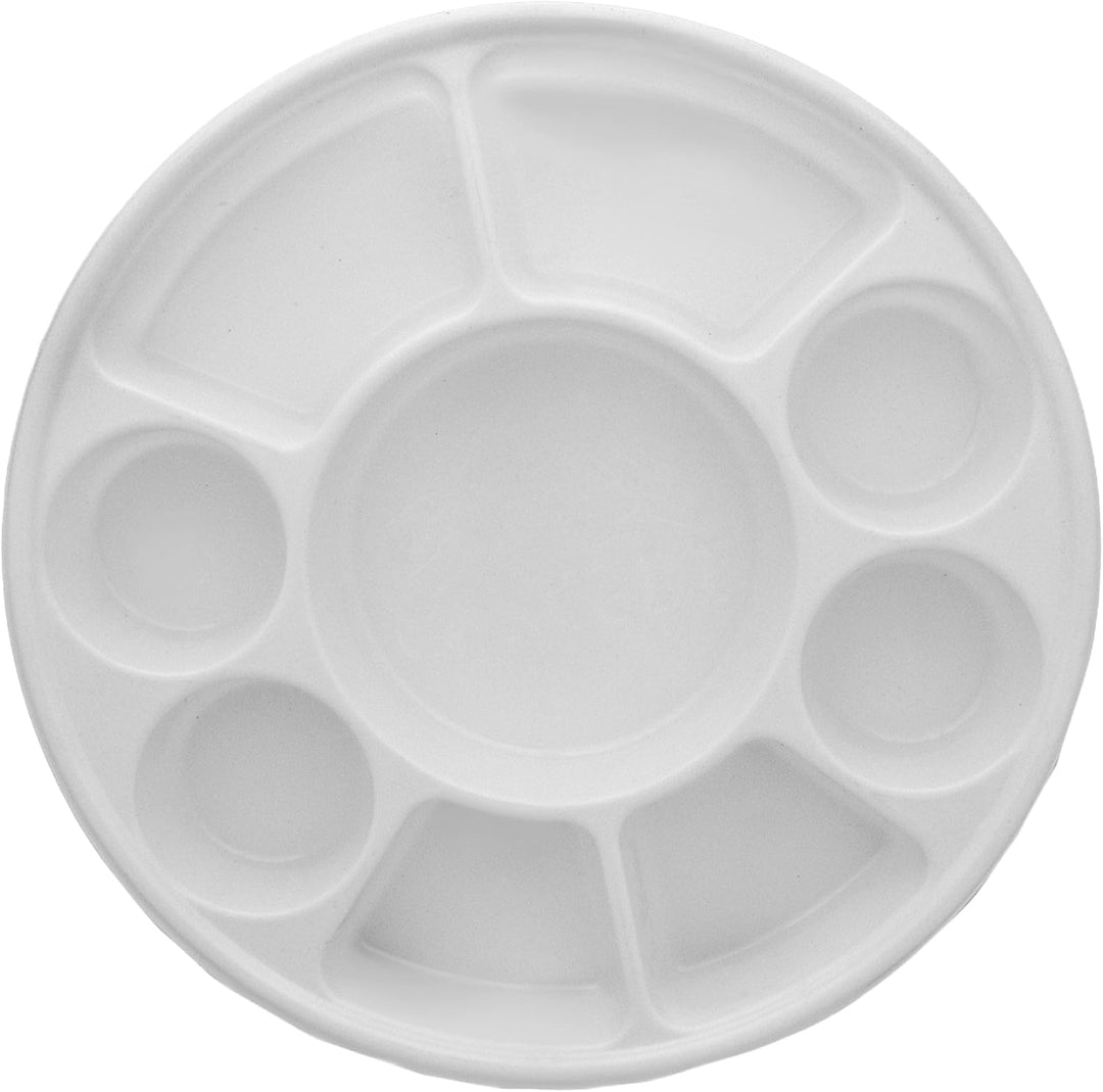 Disposable compartment thali plate