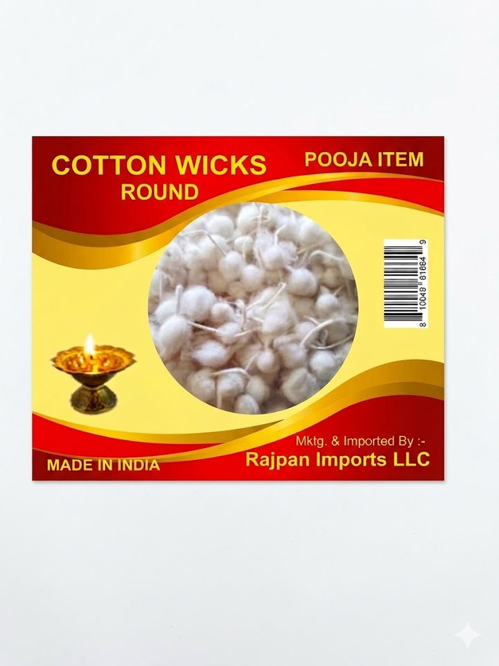 Round Cotton Wicks