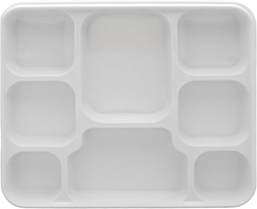 8 Compartment Premium Disposable Plates