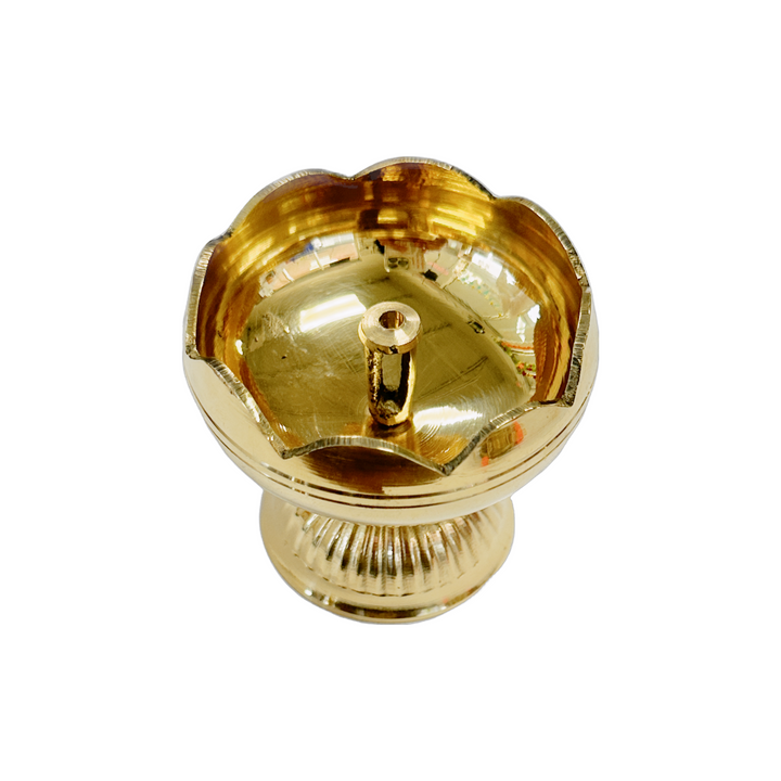 Brass Lotus Diya