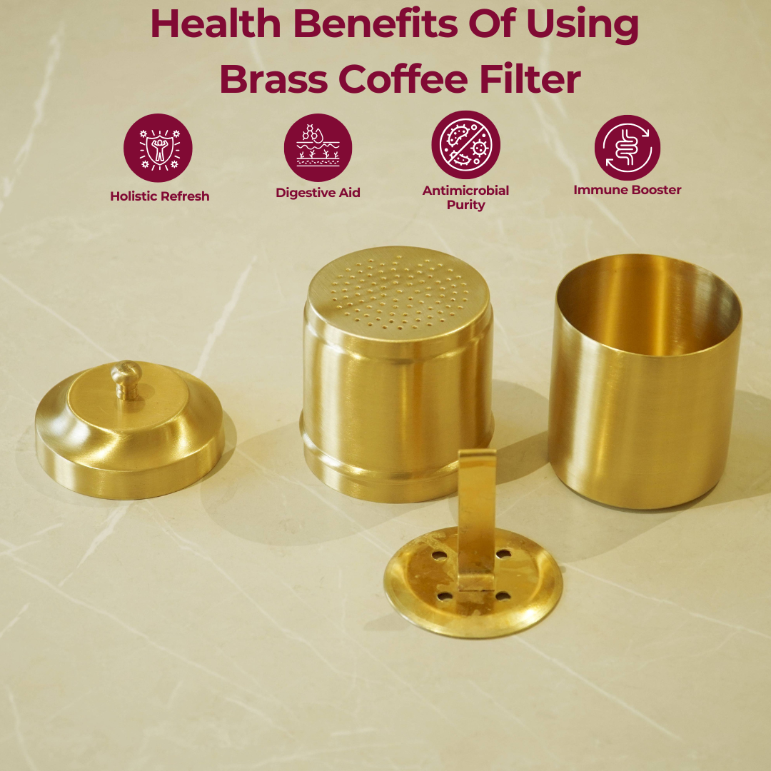 Brass Coffee Filter
