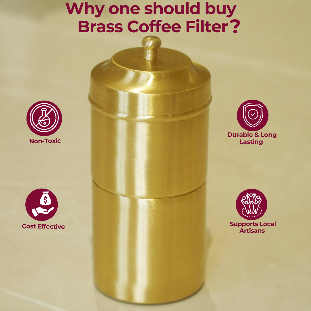 Brass Coffee Filter