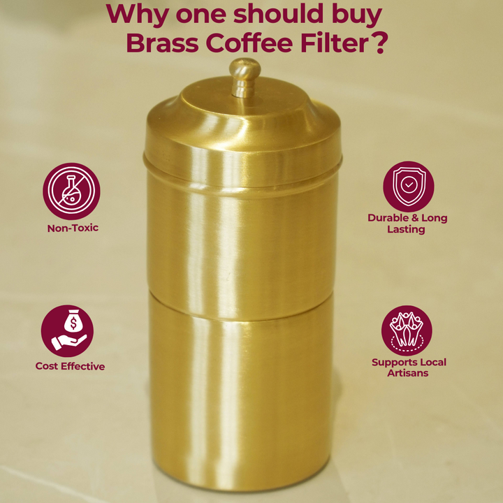 Brass Coffee Filter