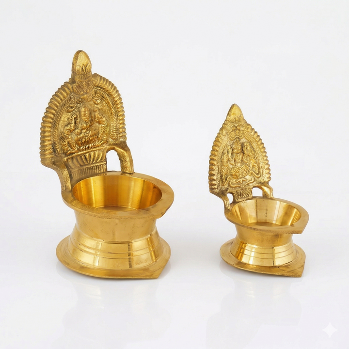Kamakshi Deepam Brass Diya