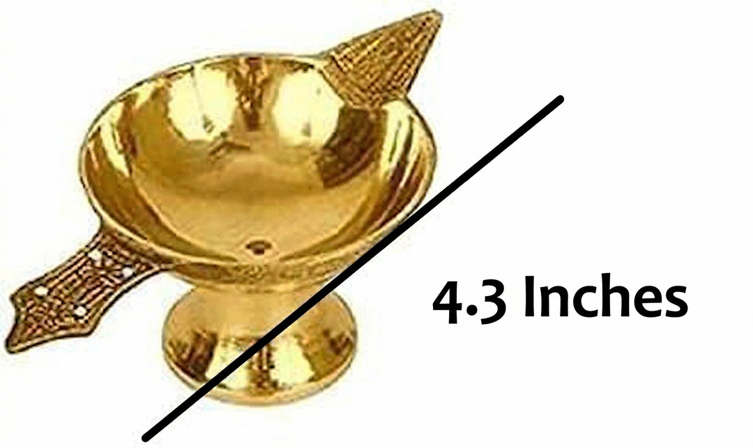 Brass small Aarti Diya