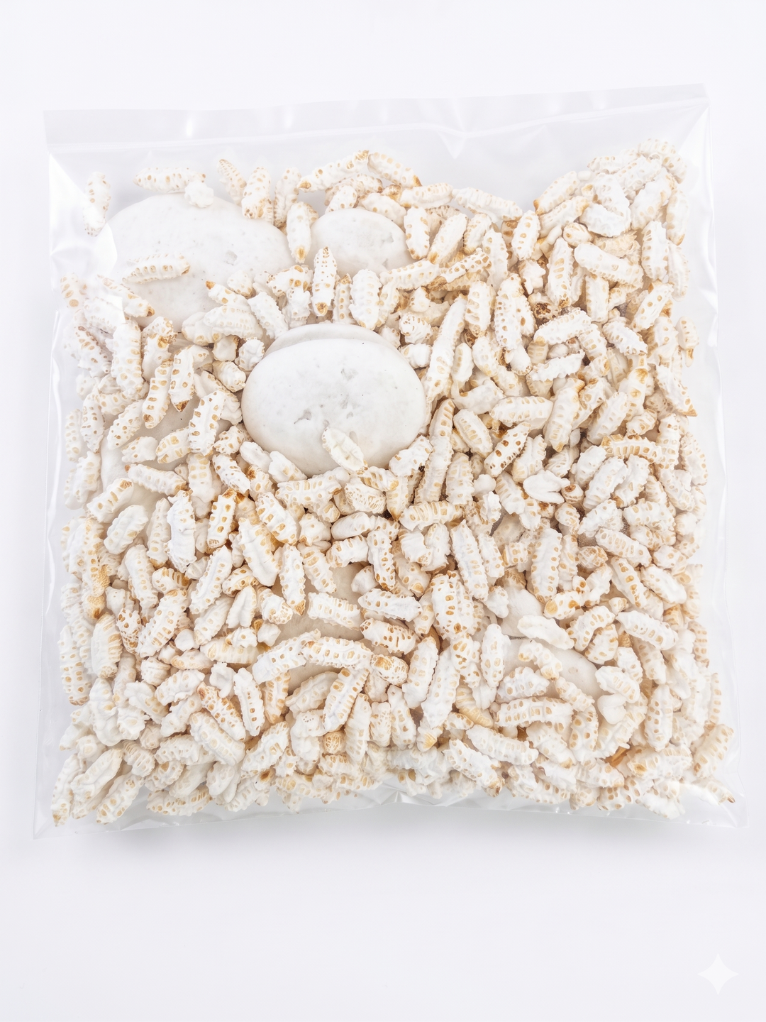 Kheel Patasa (Puffed Rice & Sugar Drops) for Pooja & Prasad