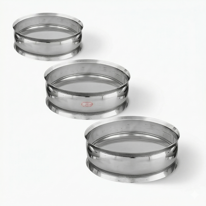 Stainless Steel Round Patila Ring / Matka Stand for Hot Pot Utensils