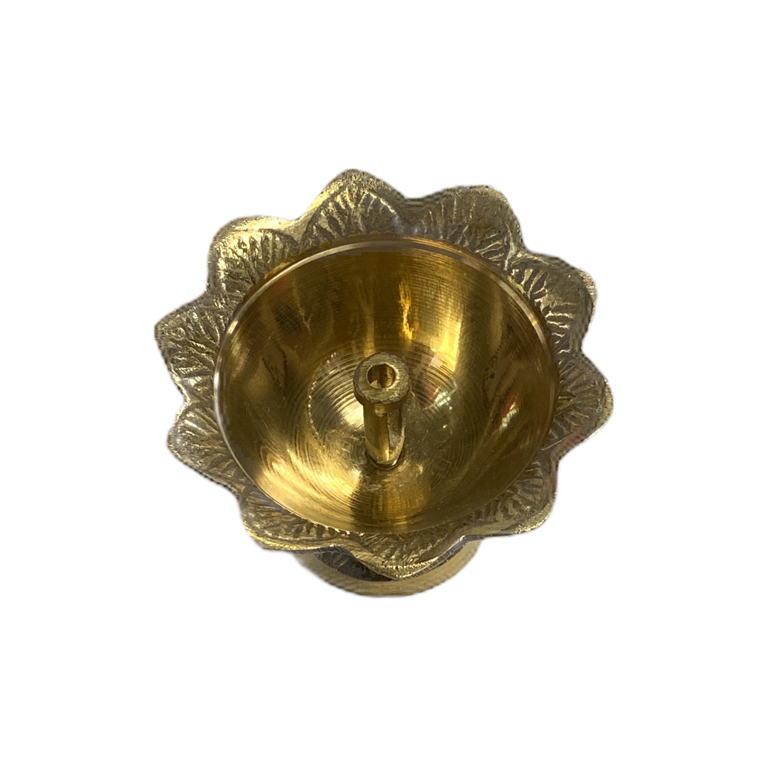 Brass Lotus Diya