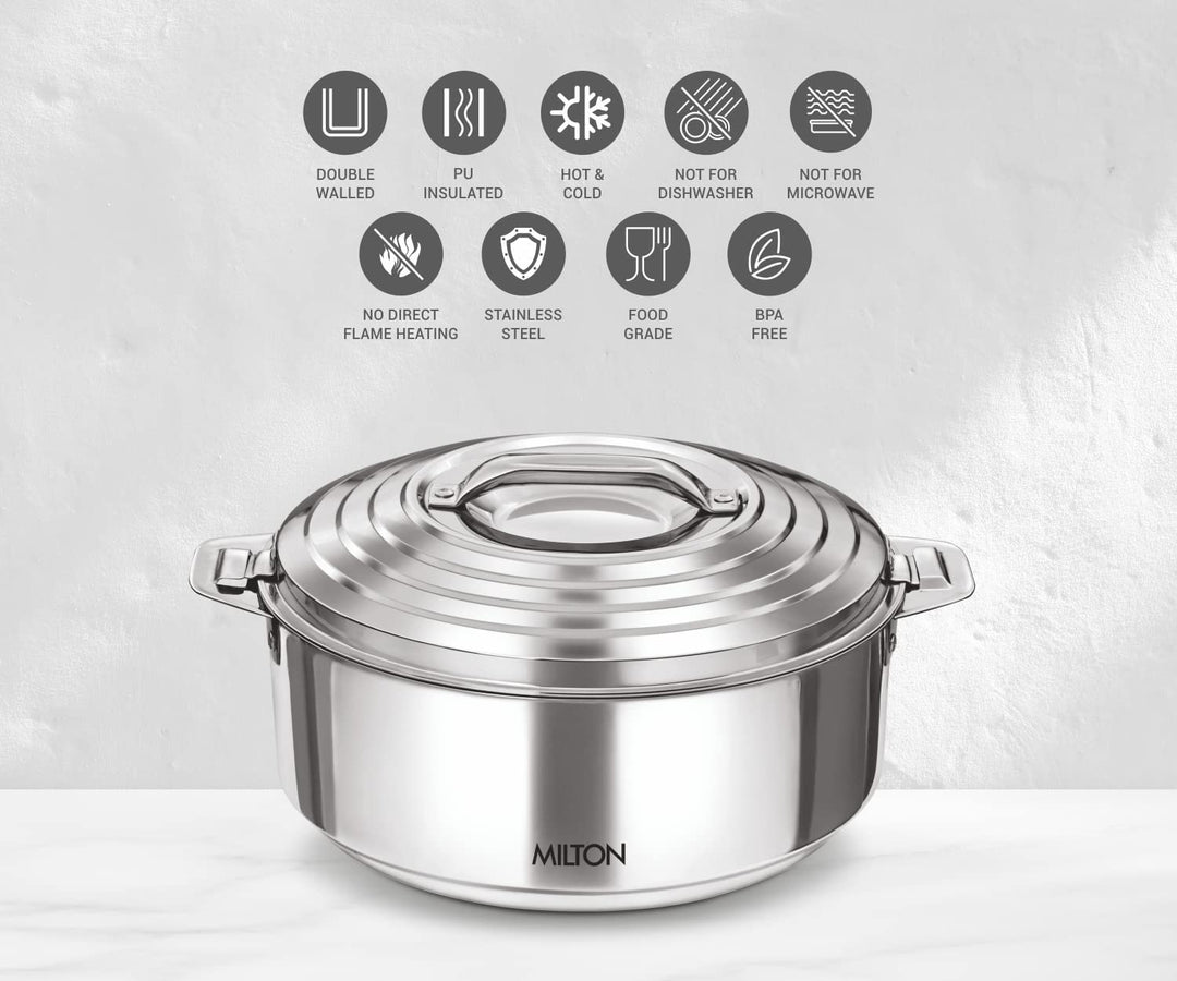 Milton Galaxia 2500 Double Walled Stainless Steel Hot Pot