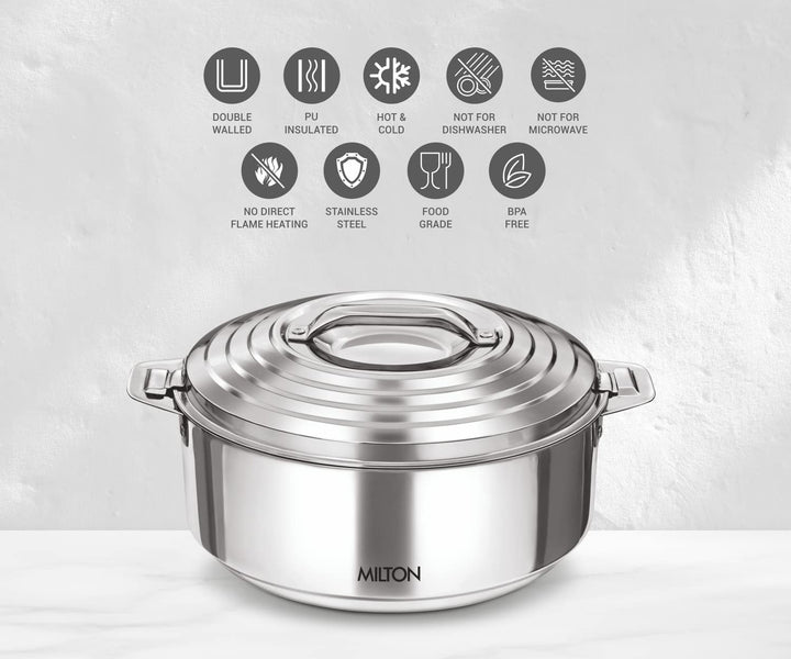 Milton Galaxia 2500 Double Walled Stainless Steel Hot Pot