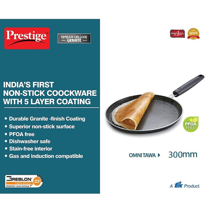 Prestige Omega Deluxe Granite Dosa Tawa